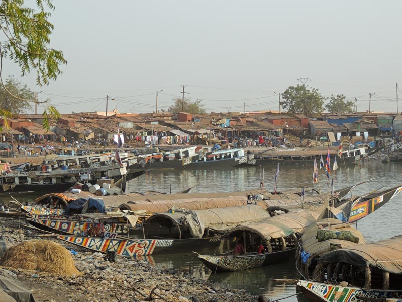 de haven van Mopti